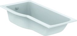 IDEAL STANDARD CONNECT AIR BAD MET DOUCHEZONE 170 X 80 CM WIT LINKS E113401