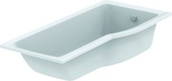 IDEAL STANDARD CONNECT AIR BAD MET DOUCHEZONE 170 X 80 CM WIT RECHTS E113501