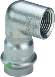 VIEGA SANPRESS INOX KNIE 90° SC BI.DR. 18MMX3/4BI 437008