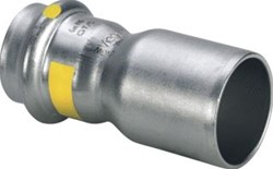 VIEGA SANPRESS INOX GAS INSCHUIFSOK 42X22 SPIE X PERS RVS 487188