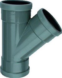 WAVIN PVC M-T-STUK 45 GRADEN GR 315X200 SN4 3M 1112231204