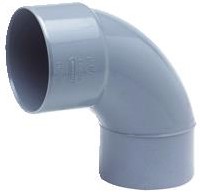 WAVIN WADAL PVC L-BOCHT 88 GRADEN GR 110 MOF/SPIE BC 8807500011