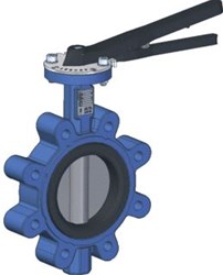 UBEL VLINDERKLEPAFSLUITER NOM BI DIAM DN 50