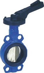 WATTS VLINDERKLEPAFSLUITER SYLAX WAFER DN65 GGG40-EPDM-EPOXY KUNSTSTOF HANDGREEP 149G039291