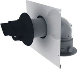 NEFIT-BOSCH PROLINE MUURDOORVOER T.B.V. CHALET 60/100 INCL. TOESTELAANSLUITADAPTER 7746901800