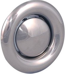 NEDCO AFZUIGVENTIEL A125MM RVS MET AANSLUITBUS 64600911