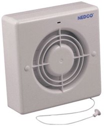 NEDCO BADKAMER/TOILETVENTILATOR CR 120 P 61802100