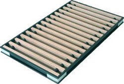 BETHERMA VLOERROOSTER 1600X280 BEUK GELAKT VOOR CONVECTORPUT METRO R06-H
