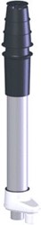 COX GEELEN ECONEXT DAKDOORVOER 80/80MM MET RVS ROOKGASPIJP ZWART 277212