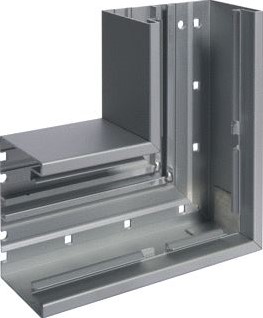 HAGER BRA65100 VLAKKE HOEK ALUMINIUM GEELOXEERD BRA651005ELN