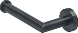 GEESA NEMOX BRUSHED BLACK CLOSETROLHOUDER ZONDER KLEP 15.1X8.7X4.8CM ZWART 91650909