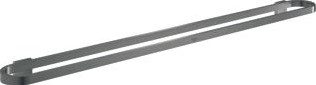 GROHE SELECTION HANDDOEKHOUDER 800MM METAAL HARD GRAPHITE GEBORSTELD 41058AL0