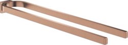 GROHE SELECTION HANDDOEKHOUDER DUBBEL 2X ARM 400MM VAST METAAL WARM SUNSET GEBORSTELD 41059DL0