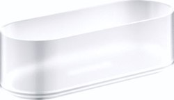 GROHE SELECTION KORF ZONDER HOUDER / ZEEPSCHAAL 200MM GLAS (VOOR GEBRUIK MET HANDDOEKRING (41 035)) 41037000