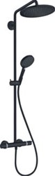 HANSGROHE CROMA SELECT S 280 SHOWERPIPE MET HANDDOUCHE RAINDANCE S120 MAT ZWART 26890670