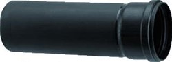 BURGERHOUT PP BUIS 100 MM LENGTE 1000 MM ZWART 400452026