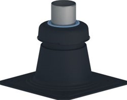 BURGERHOUT SCHOORSTEENRENOVATIESET SCHOORSTEENKAP PP + PIJP RVS 100 410085497