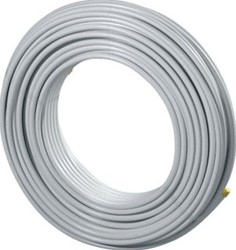 UPONOR UNIPIPE MEERLAGENBUIZEN GLAD ALUMINIUM PE-RT II 16X2MM FLEXIBEL LENGTE 10M BUIS WIT 1091638