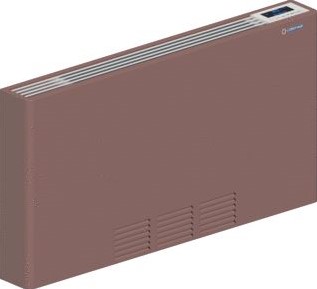DRL LUCCA VNT 6000 WANDCONVECTOR H=588 MM L=1094 MM AANSLUITING LINKS SANDSTONE 4629 WATT 397026