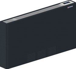 DRL LUCCA VNT 8000 WANDCONVECTOR H=588 MM L=1294 MM AANSLUITING LINKS GRAPHITE GREY 6335 WATT 397088