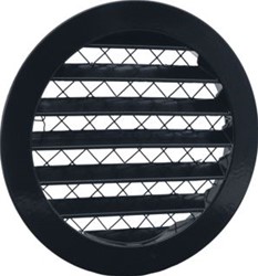 NEDCO SCHOEPENROOSTER ALUMINIUM 150 MM ZWART 62701601