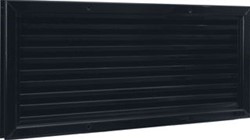 NEDCO DEURROOSTER ALUMINIUM 470 X 121 MM ZWART