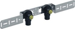 GEBERIT FLOWFIT MUURPLAAT TWEEVOUDIG 20-1/2 619.641.00.1