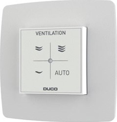 DUCO BEDIENINGSSCHAKELAAR RF/BAT WIT BATTERIJGEVOED CR2430 3V 0000-4600