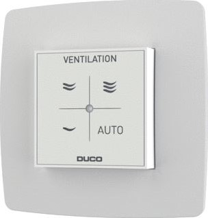 DUCO BEDIENINGSSCHAKELAAR RF/BAT WIT BATTERIJGEVOED CR2430 3V 0000-4600
