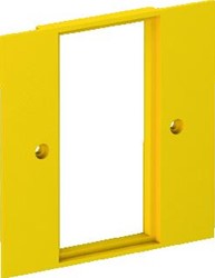 OBO AFDEKPLAAT 2-VOUDIG MODULE 45 95X95MM PA KOOLZAADGEEL 1021