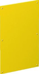 OBO AFDEKPLAAT BLIND 160X105MM PVC KOOLZAADGEEL 1021