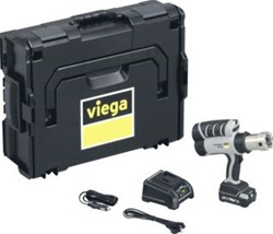 VIEGA PRESSGUN 6 PLUS PERSMACHINE MET ACCU 18V/2,5AH EN BLUETOOTH INTERFACE 790547