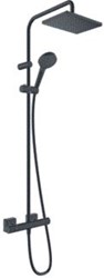 HANSGROHE VERNIS SHAPE SHOWERPIPE MET DOUCHETHERMOSTAAT MAT ZWART 26286670