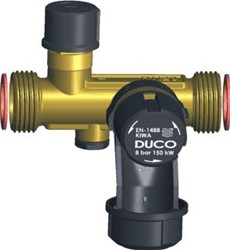 DUCO INLAATCOMBINATIE BFK 1 2 X BUITENDRAAD 8 BAR 1203-0-48-01