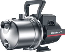 GRUNDFOS JETPOMP JP 3-42 1-FASE PERS: G 1 (BINNEN) 1,5M KABEL STEKKER 230V 50HZ 2,7M3 /U IP44 404 X 193 X 302MM 99458766