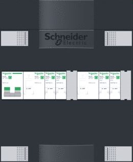 SCHNEIDER ELECTRIC 4-GROEPENKAST 1-FASCHNEIDER ELECTRIC HOOFDSCHAKELAAR 2XALS (2/2) ADV1A204A