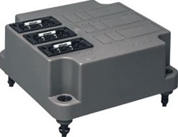 ABB DEKSEL 3640 MET WINSTA CONNECTOR 3X3-P + AANSLUITDRADEN GERECYCLED KUNSTSTOF 1SPA007131F9220