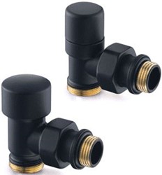 DRL OVUS DESIGNKRAAN EN VOETVENTIEL 1/2 HAAKS MAT ZWART 550112