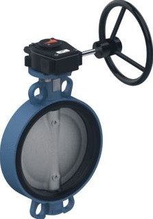 UBEL VLINDERKLEPAFSLUITER DRUKTRAP KL FLENS PN 10/16 AANSL WAFER S57.250.16.3.G.S.S.N/E55W250