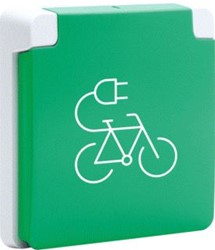 NIKO HYDRO WANDCONTACTDOOS FIETS OPLAADPUNT GRIJS  700-36875
