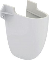 IDEAL STANDARD EUROVIT SIFONKAP VOOR RONDE WASTAFELS 650/600/550/500MM. KLEUR WIT. W333001