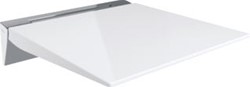 VILLEROY & BOCH VICARE OPKLAPBARE DOUCHZITTING MET EEN SOFT-CLOSINGFUNCTIE 450MM WIT 92170368