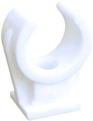 WALRAVEN BUISKLEM BIS KUNSTSTOF WIT V/BUISDIAM 28MM MAX ATL BUIZEN 1 0853028