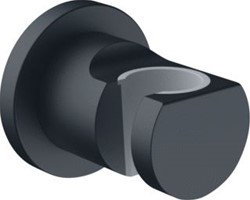 KLUDI NOVA FONTE PURISTIC WANDHOUDER MAT ZWART 205523915