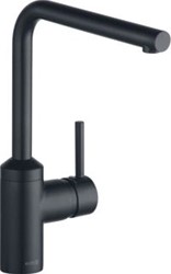 KLUDI L-INE 1-GATS KEUKENKRAAN MET 360° DRAAIBARE HOGE UITLOOP MAT ZWART 428143977