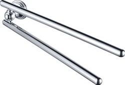 HACEKA ALLURE DUBBELE HANDDOEKHOUDER DRAAIBAAR CHROOM 46CM 1 1208607