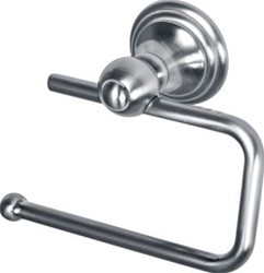 HACEKA ALLURE TOILETROLHOUDER ZONDER KLEP GEBORSTELD RVS 120 1208631
