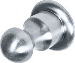 HACEKA ALLURE ENKELE HAAK GEBORSTELD RVS S/2 1208433
