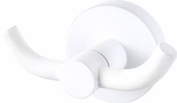 HACEKA KOSMOS DUBBELE HAAK 9,1X5X5,3 CM MAT WIT 1208468