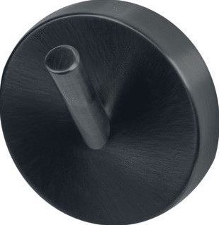 HACEKA KOSMOS ENKELE HAAK 5,3X3,7X5,3 CM GRAFIET 1208731